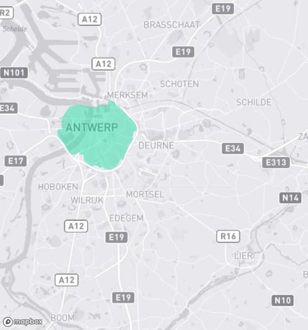 Lageemissiezone Antwerp (map & navigation) DRIVE2.CITY