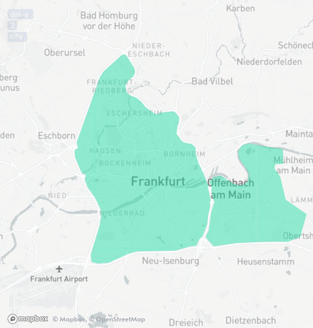 Umweltzone Frankfurt a.M. (map & navigation) DRIVE2.CITY